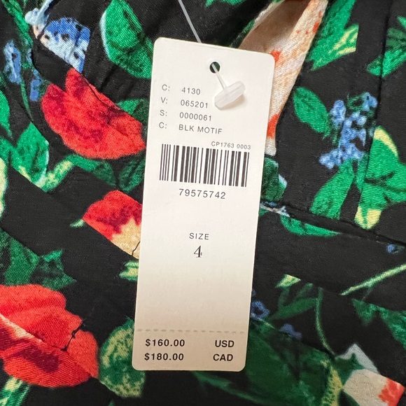 NWT Anthropologie Lacy V front/back black floral lace mini dress - Choos… - Picture 14 of 14